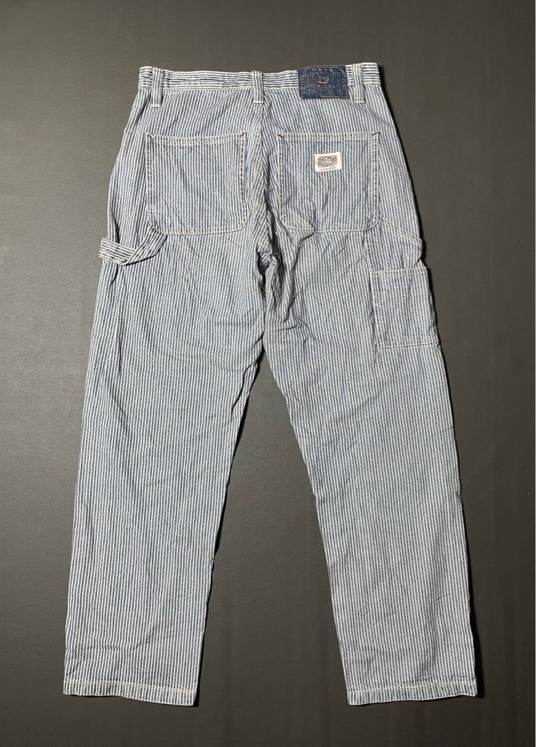 Red Ruggison Pinstripe Baker Pants (Category: Jeans) located in Caloocan City. Submitted by dapreluv (Listing ID 1411042817, Image 2). Description: Red Ruggison Pinstripe Baker Pants Width: 31” Front Rise: 12” Thigh: 12” Knee: 10” Inseam: 26” Leg opening: 8” Length: 39” 2,000 .