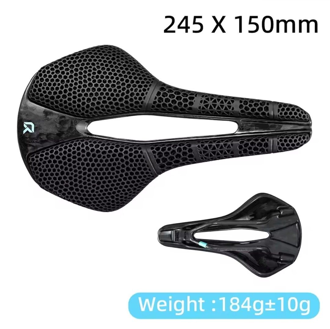 Ryet 3D Air 150mm Width Bicycle Bike Saddle Seat (Nt Santa Cruz, Specialized, Trek) (Category: Parts & Accessories) located in Singapore. Submitted by hzrcsg (Listing ID 1411050894, Image 1). Description: This is a rare 150mm width version Original price $140 on Shoppee Comes in box and packaging. Assembled and tried it once. Brand new cond..