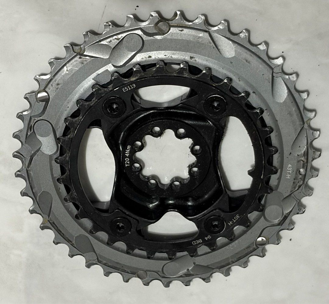SRAM Force 43/30T 12SPD Chainring (Category: Bicycles) located in Taguig. Submitted by c00lafu (Listing ID 1410971764, Image 2). Description: RFS: changed to 1x.