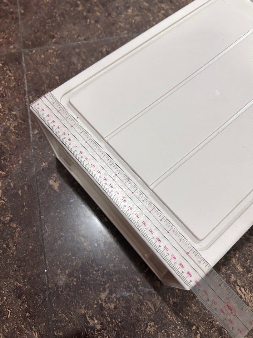 Stackable White Storage Box (Category: Storage Boxes & Baskets) located in Manila. Submitted by kennethlav05128 (Listing ID 1411001967, Image 3). Description: 30 pcs available .