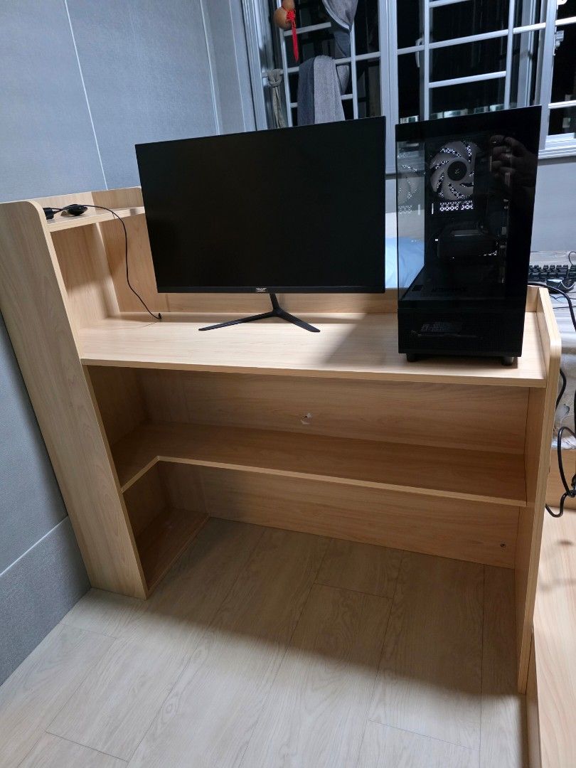 Study Table (Category: Tables & Sets) located in Singapore. Submitted by mxcm2 (Listing ID 1411026194, Image 3). Description: Don't like it and wanna get a new desk.