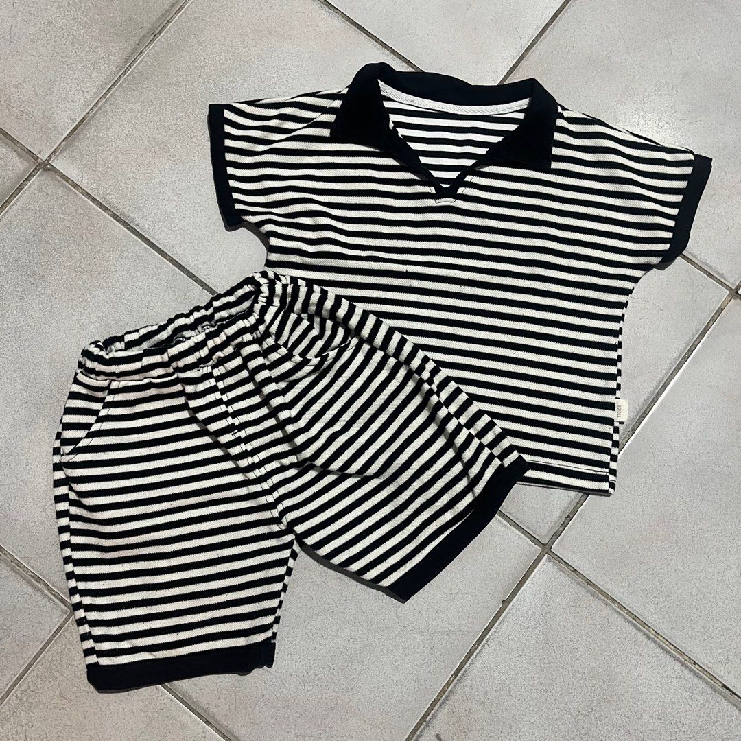 Terno shirt and short (Category: Babies & Kids Fashion) located in Cavite. Submitted by teamhd (Listing ID 1410908779, Image 1). Description: Fits 3-5 years of age.