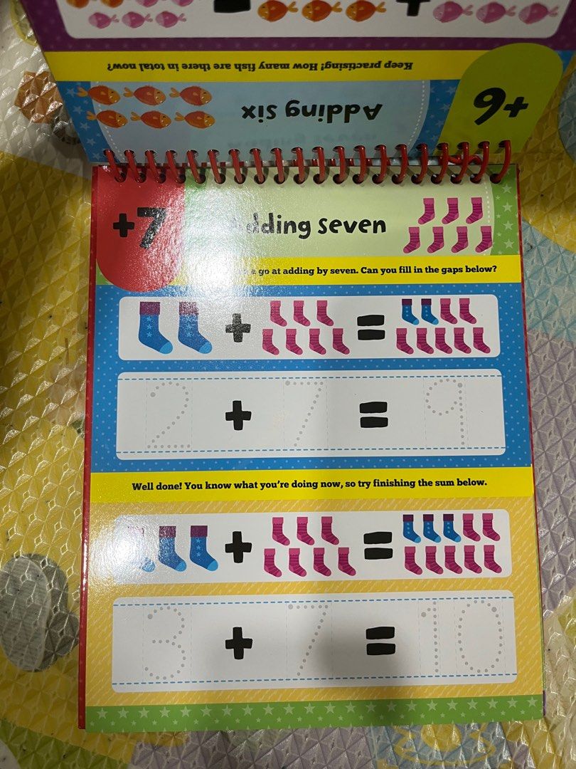 Tiny Tots First Learning Adding Up (Category: Infant Playtime) located in Kuala Lumpur. Submitted by silentdolphin_2c5a6b (Listing ID 1411002212, Image 2). Description: Suitable to introduce your child about Math’s addition Marker Pen is not included.