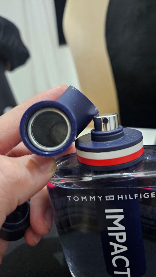 Tommy Hilfiger Impact Eau de Toilette (Category: Fragrance & Deodorants) located in Cavite. Submitted by secondhandlemonade (Listing ID 1411048393, Image 3). Description: 100ml No Travel Spray (pinamigay ko na po) bought from FragranceX.