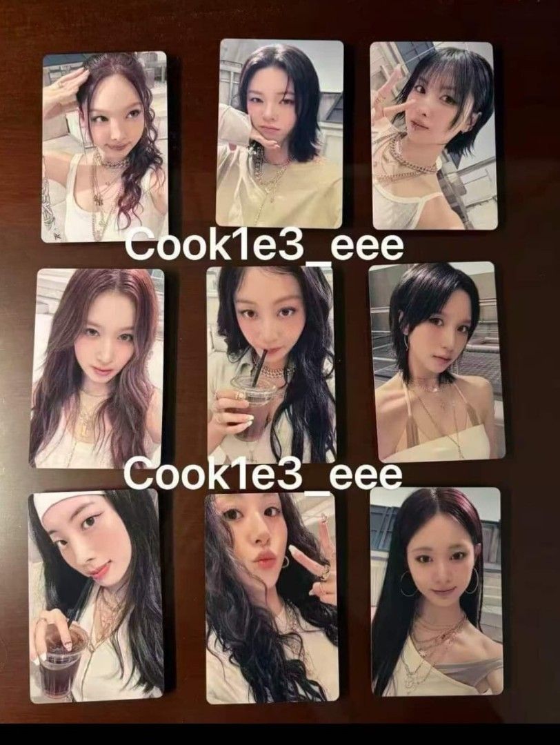 TWICE This Is For yzy 4.0 一直娛 トレカ 9枚セツト