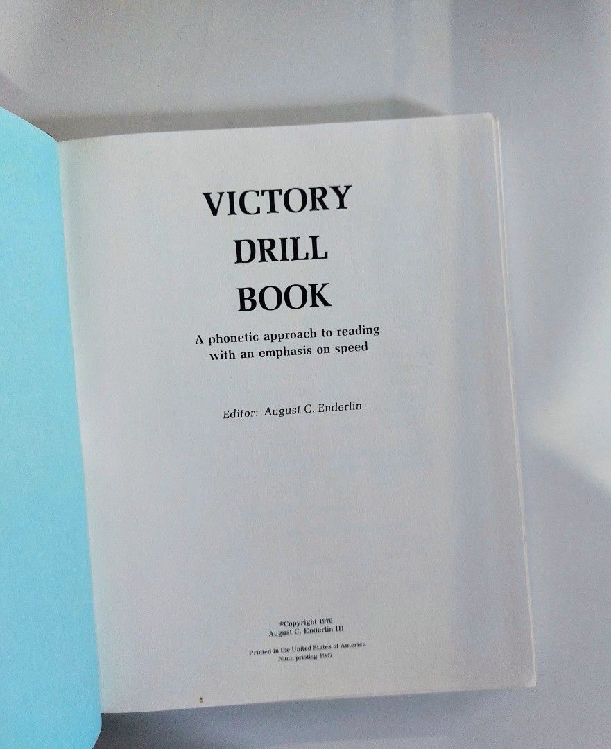 Victory Drill Book | Reading Lessons (Category: Storybooks) located in Tanauan. Submitted by solanathriftph (Listing ID 1411049694, Image 3). Description: 📚 major bookshelf clean out / clearance sale ~ — well used — RFS: decluttering my bookshelves and switching to digital books — MOP: Gcash | fast shipping *feel free to send a message if you wish to negotiate the price :).