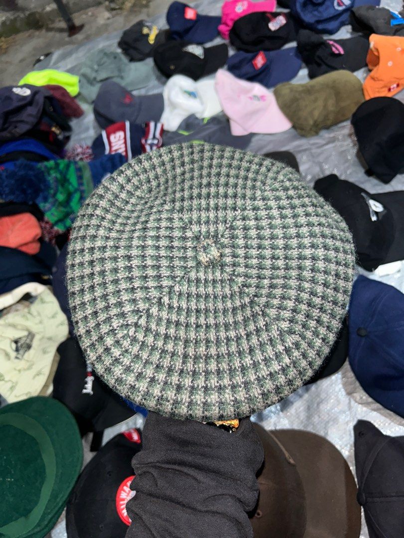 Vintage Kangol Beret hat (Category: Caps & Hats) located in Dinalupihan. Submitted by dtown_vintage2110 (Listing ID 1410901837, Image 1). Description: Vintage Kangol Beret hat Wool Large on tag Plain (No embroidered logo) .