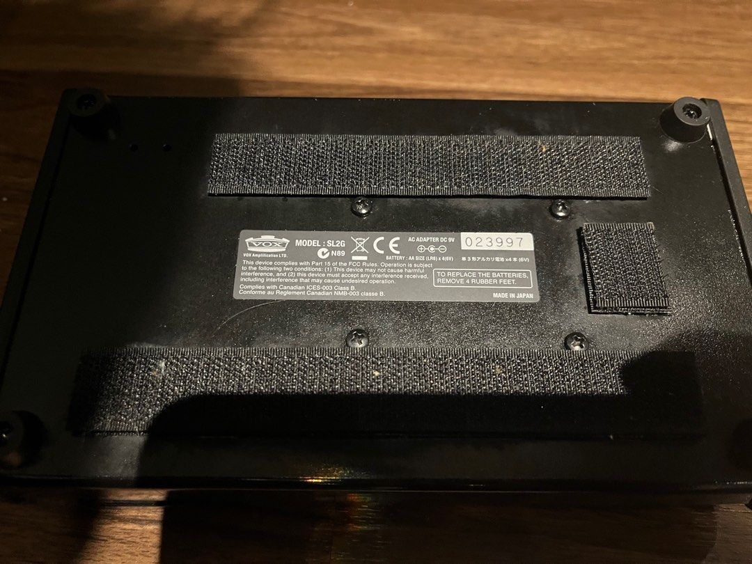 VOX StompLab IIg Multi-Effects Pedal (Category: Musical Instruments) located in Pasig City. Submitted by wilsonwill38327 (Listing ID 1411054119, Image 3). Description: Barely used, will pass as bnew, this is supposed to be for back up but ended just in the box for years as i still prefer stomp boxes. Made in Japan, just google and youtube the demo and specs With velcro underneath .