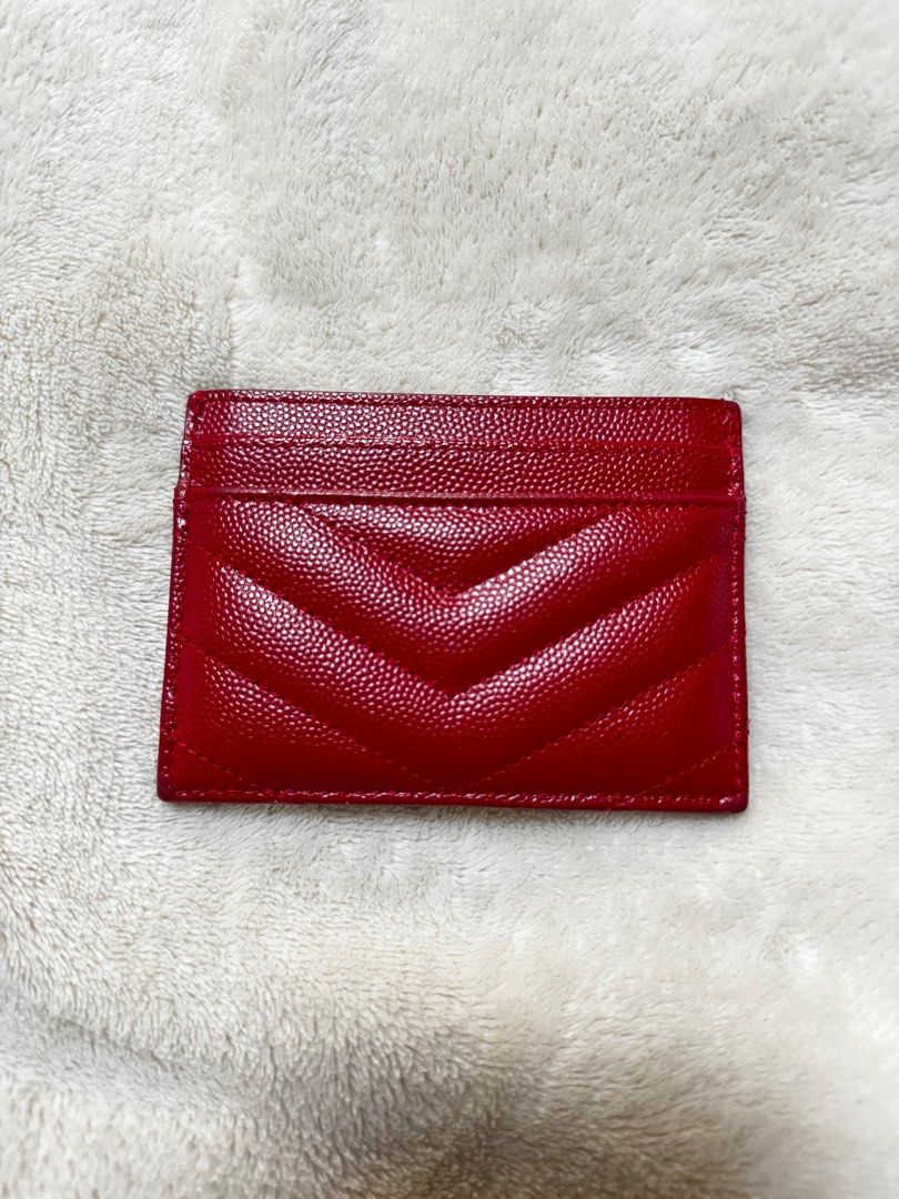 YSL Card Holder (Category: Luxury Bags & Wallets) located in Manila. Submitted by beaaazarate (Listing ID 1411044818, Image 2). Description: - Includes original box, dust bag, and authenticity cards Negotiable PM for details.