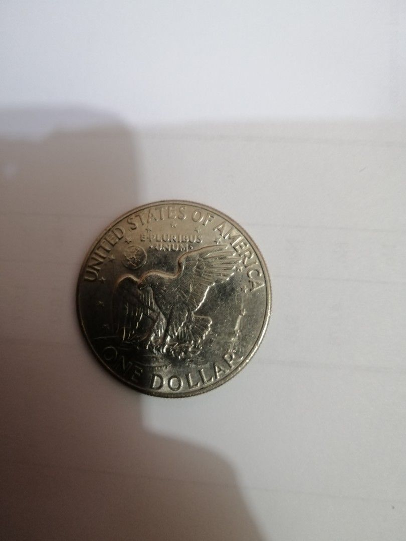 1972 美國艾森豪威爾一美元硬幣, 一共有17個, 興趣及遊戲, 收藏品及紀念品, 錢幣- Carousell