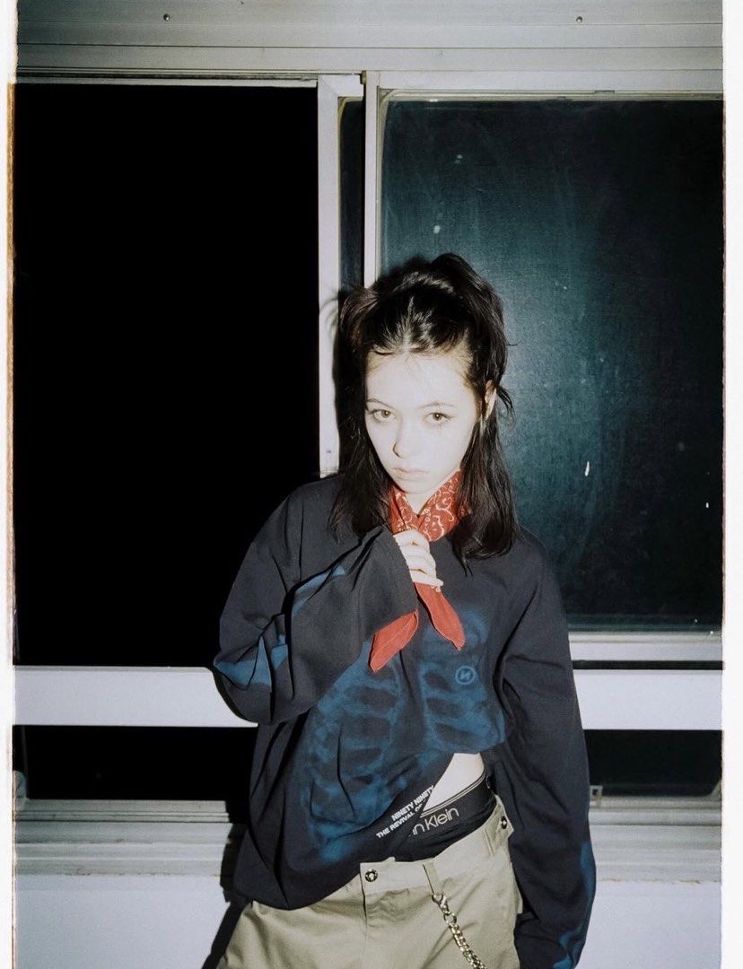 現貨9090 X-ray Bone Vintage L/S Tee 骨頭長袖黑色優惠, 他的時尚 