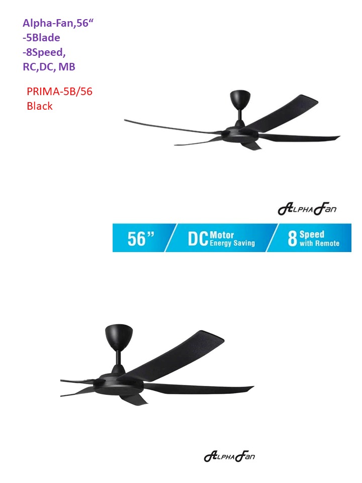 Alpha Fan PRIMA-5B/56 56