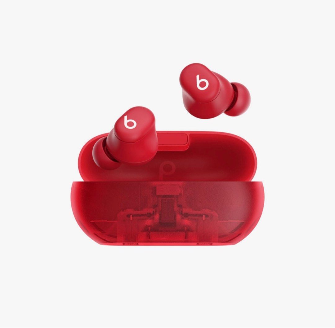 Beats Solo Buds - Transparent Red