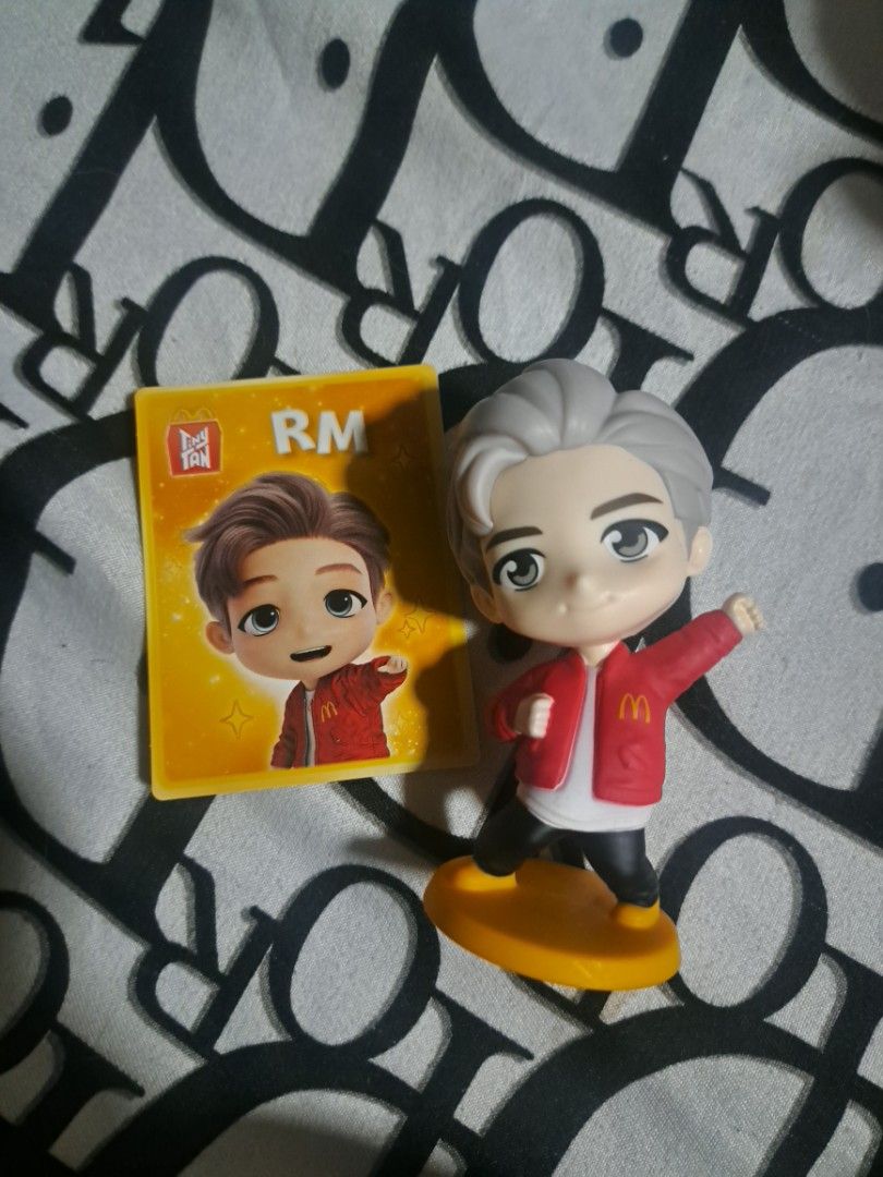 BTS Tinytan Mcdo RM (Category: K-Wave Merchandise) located in Quezon City. Submitted by madshoppe (Listing ID 1411174727, Image 3). Description: With box.