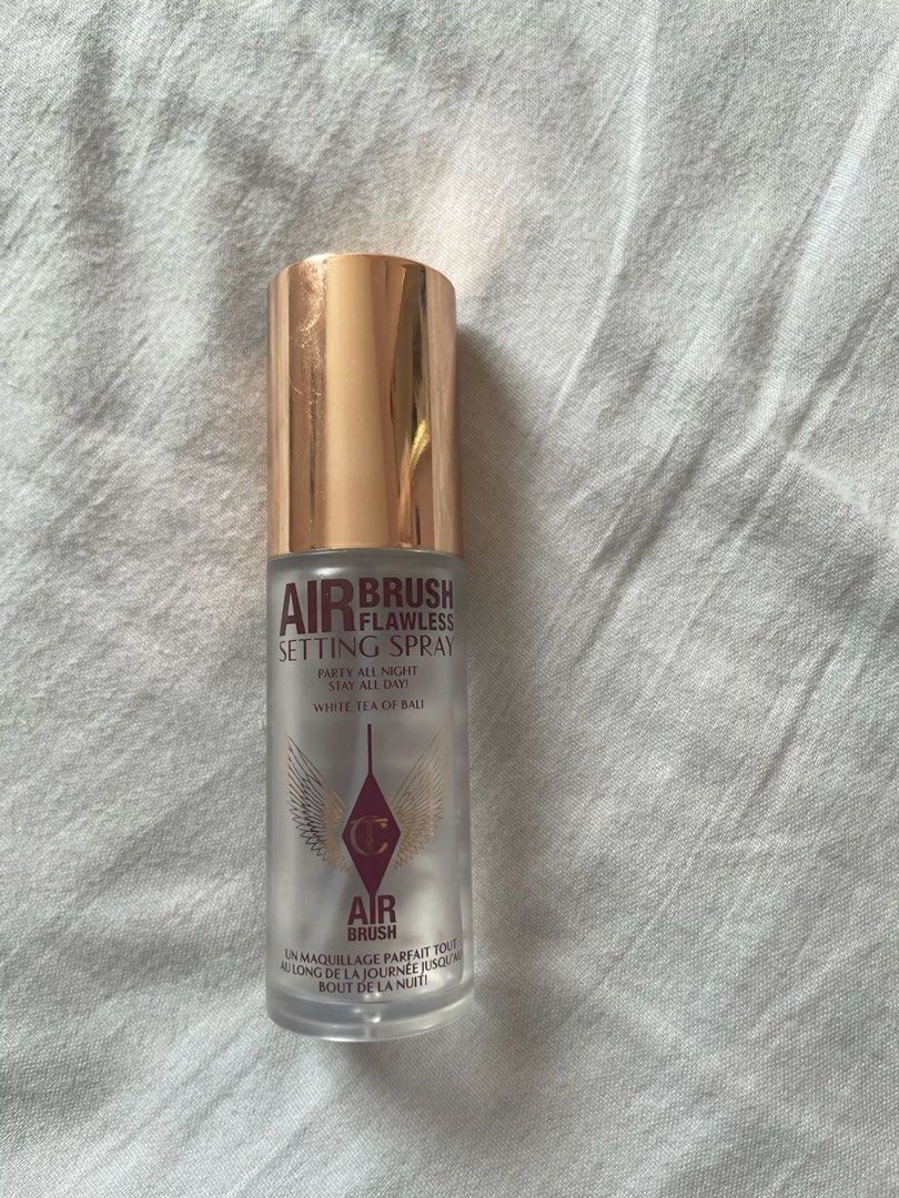 Charlotte Tilbury Airbrush Setting Spray (Category: Makeup) located in Manila. Submitted by makeupspostingszz (Listing ID 1411113230, Image 1). Description: - Charlotte Tilbury Airbrush Flawless Setting Spray - Creates a flawless, all-night finish bnew (no box, came from a set) authentic 34ml.