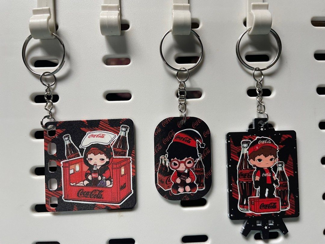 Coca-Cola Hirono Keychains (Category: Character Goods) located in Pinamalayan. Submitted by bookscaped (Listing ID 1411161123, Image 2). Description: .