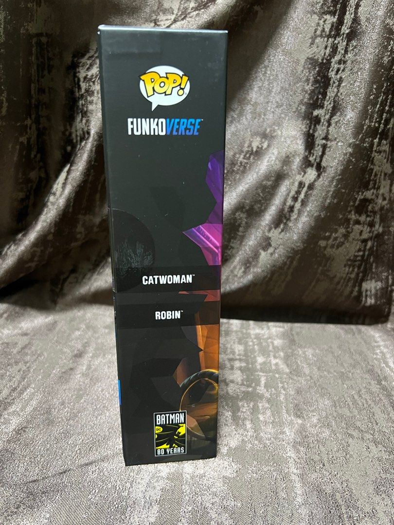 Funko Verse DC Cat Woman and Robin (Category: Designer & Blind Box Toys) located in Makati City. Submitted by _jcq_ (Listing ID 1411259599, Image 3). Description: ✅ On-hand.