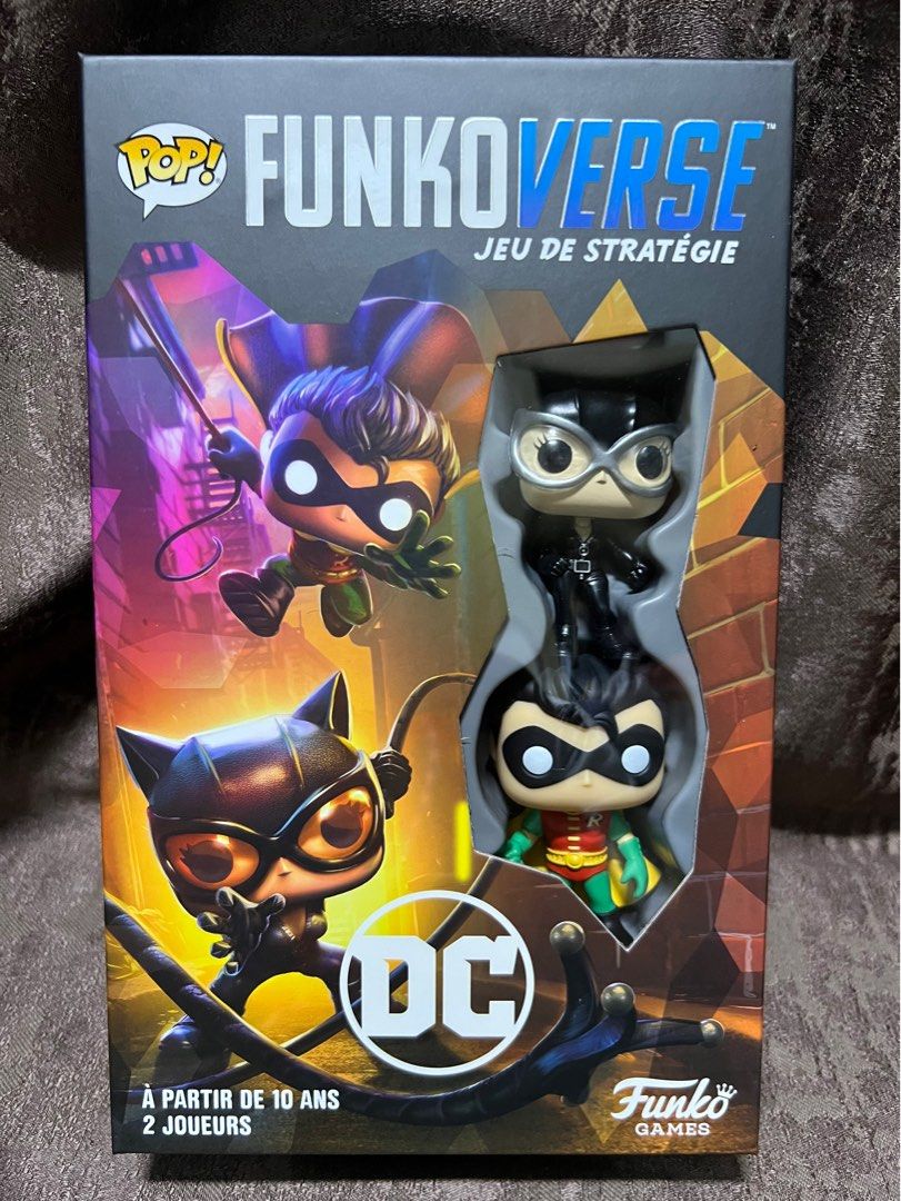 Funko Verse DC Cat Woman and Robin (Category: Designer & Blind Box Toys) located in Makati City. Submitted by _jcq_ (Listing ID 1411259599, Image 1). Description: ✅ On-hand.