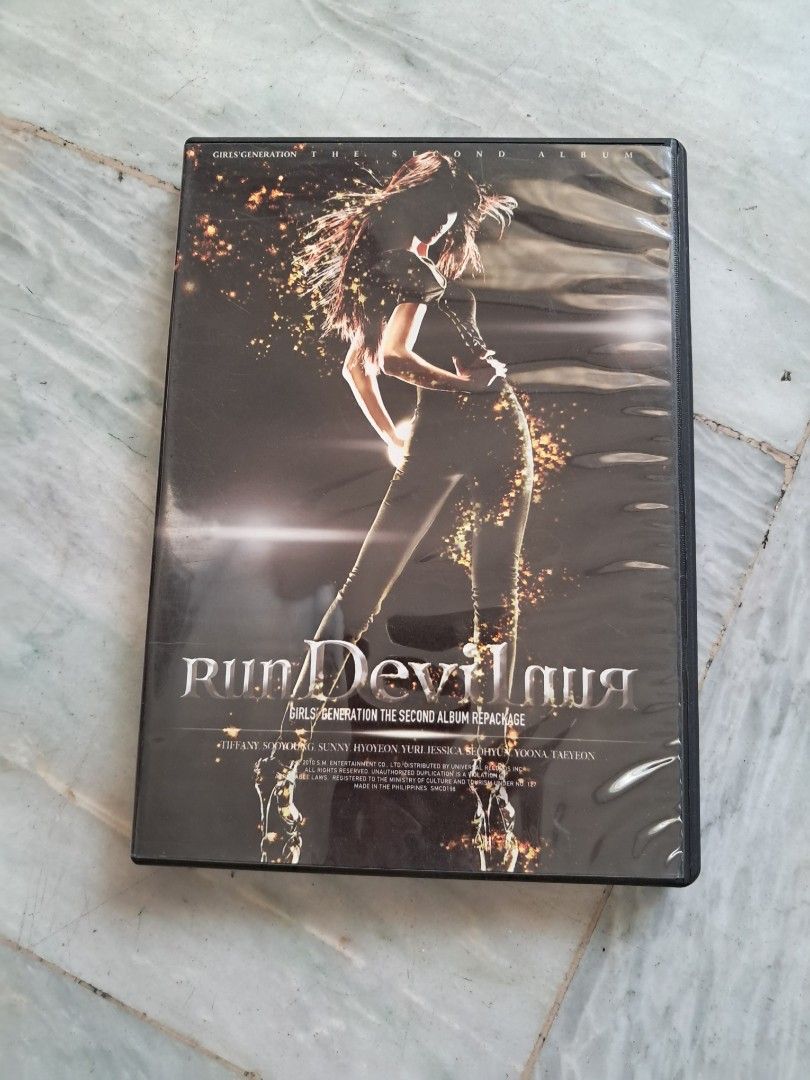 Girls Generation Run Devil Run The Second Album Repackage (Category: CDs & DVDs) located in Quezon City. Submitted by kate_168 (Listing ID 1411087306, Image 1). Description: MOP: Gcash or Cash upon in-person pick-up Delivery: c/o buyer Location: Quezon City.