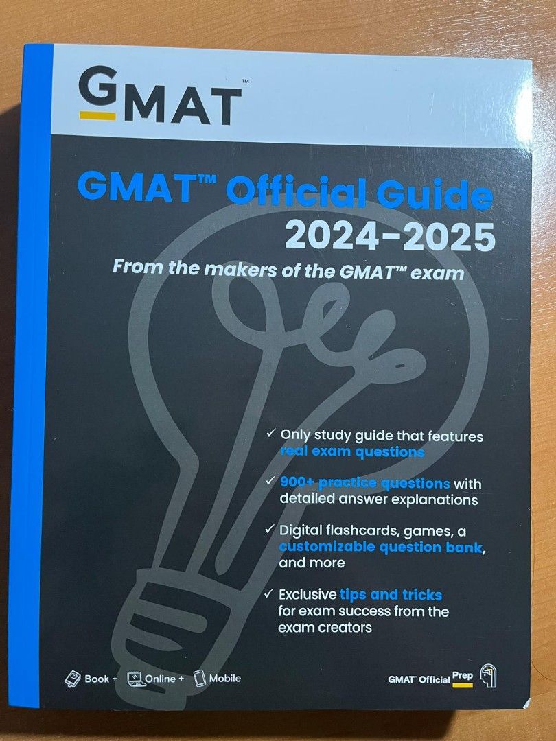 GMAT Official Guide 20242025 Review Books, Hobbies & Toys, Books