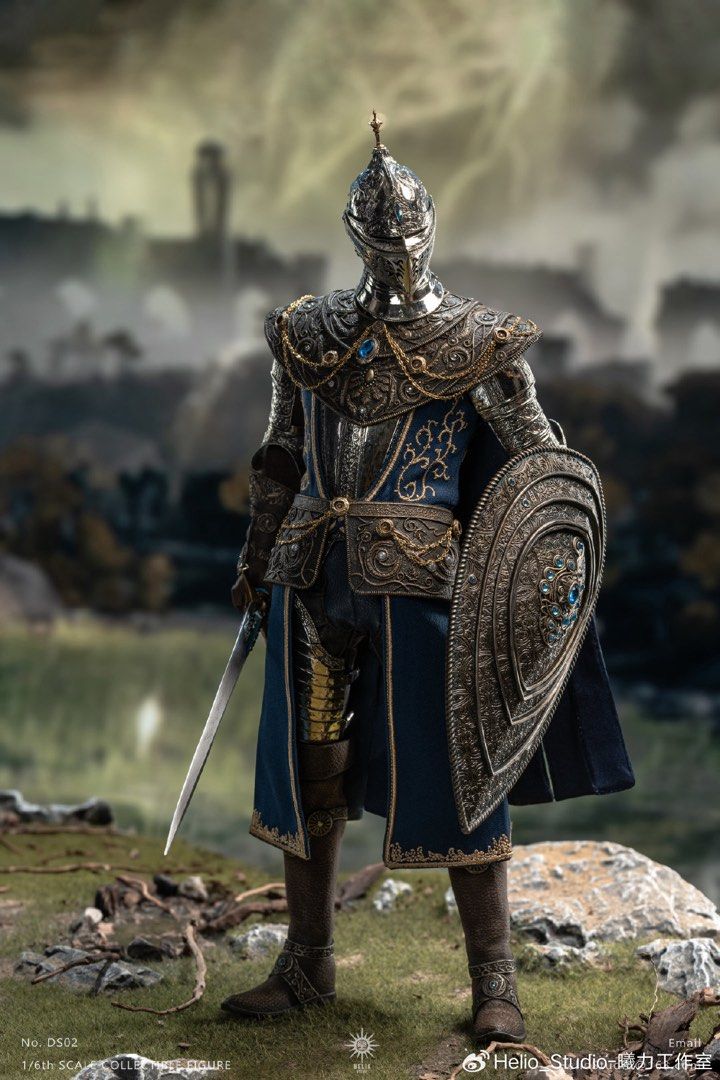 全新啡盒未開Helio Studio 曦力工作室1/6 Enchanted Knight 魔法騎士