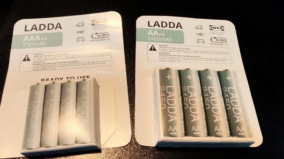 IKEA ladda (Category: Batteries & Chargers) located in Singapore. Submitted by lvtaosingapore (Listing ID 1411186708, Image 1). Description: IKEA ladda battery AA And AAA take all $20 sms8 3826009.
