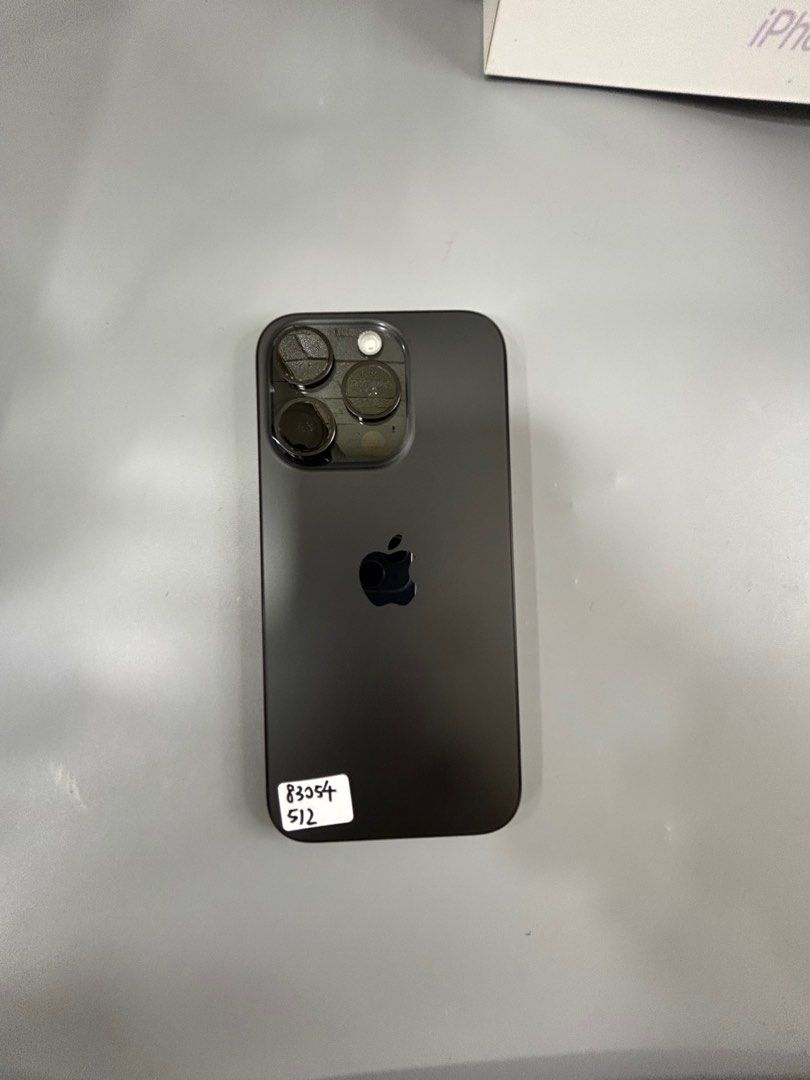 iPhone 15 pro 512gb 性價比超高石墨色港版行貨, 手提電話, 手機