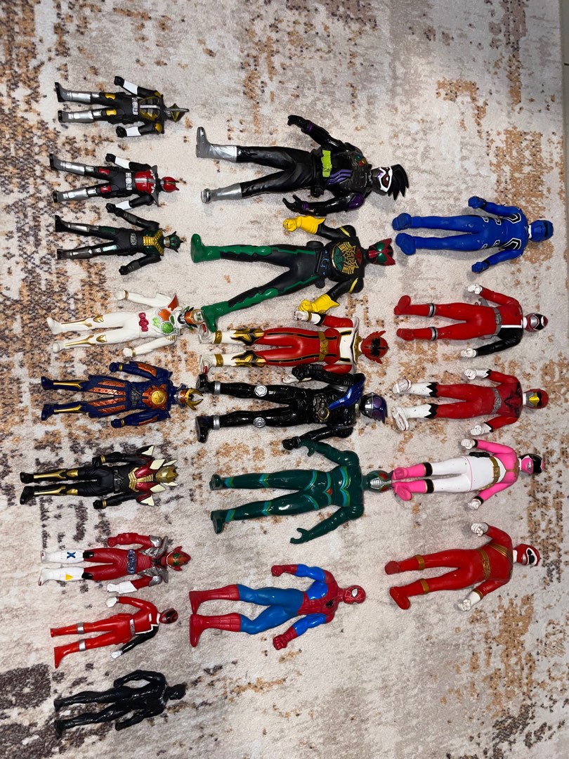 Kamen Rider & Power Ranger Mix Lot, Hobbies & Toys, Toys & Games on ...