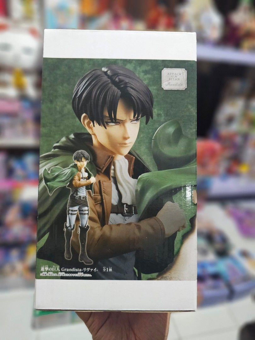Levi Ackerman Grandista (Category: Figurines & Statues) located in Angat. Submitted by erday (Listing ID 1411100726, Image 3). Description: Brand new sealed perfect condition box Onhand Pinas reqdy for shipout!.