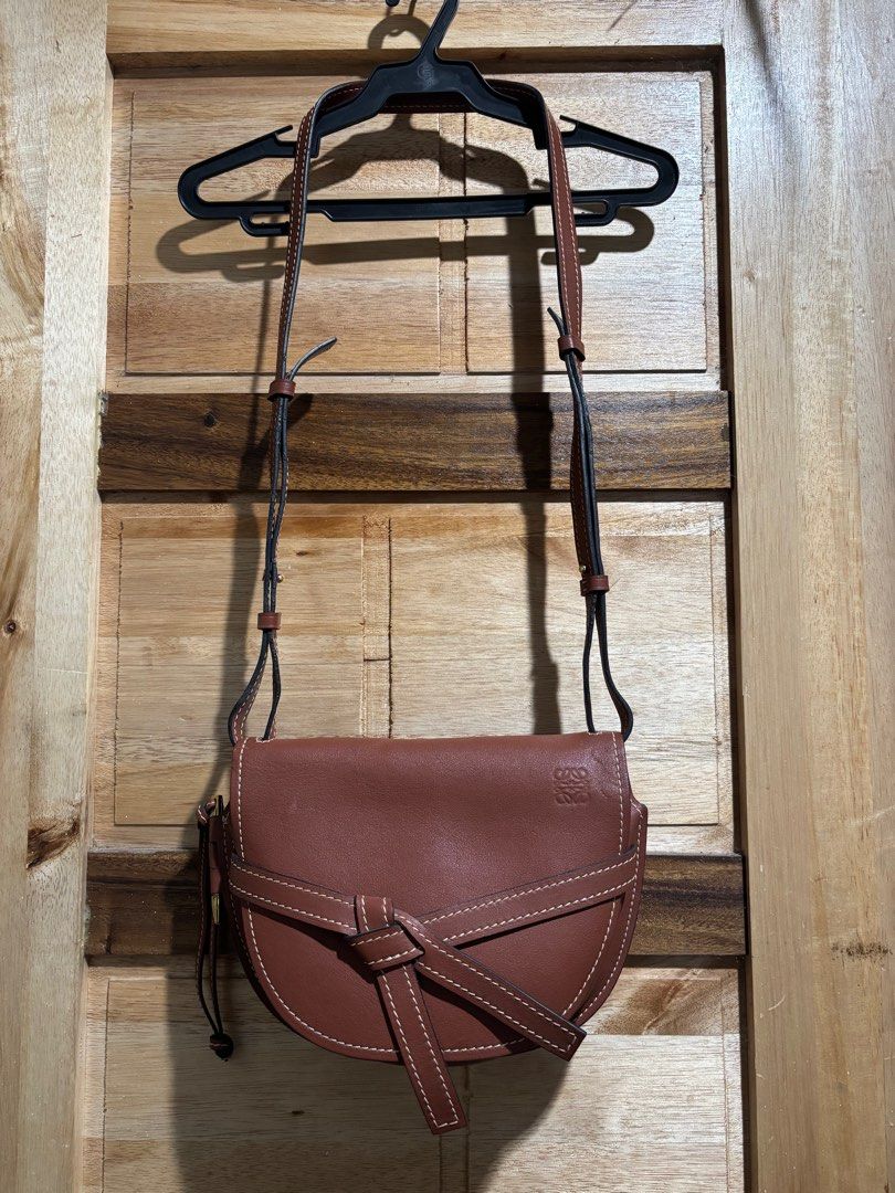 Loewe Gate Small (Category: Luxury Bags & Wallets) located in Kabacan. Submitted by kjfmcollectionph (Listing ID 1411107934, Image 1). Description: *with minor issues (please see photos) Width 11 inches Height 9 inches Depth 4 inches.