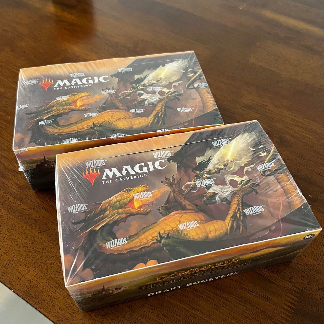dominaria remastered - draft booster box Magic The Gathering Dominaria Remastered Draft Booster Box, Factory Se –  Fandom Trade