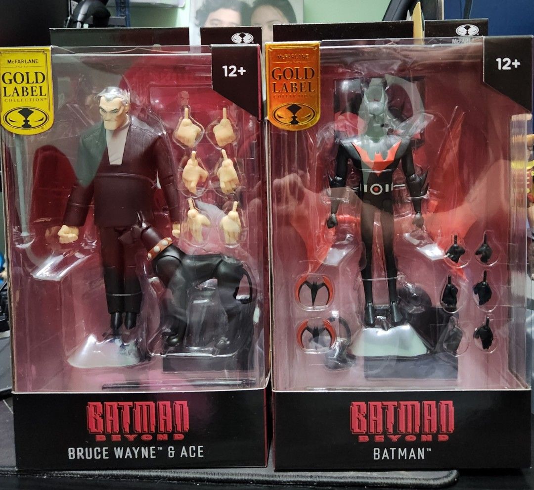 Mcfarlane Batman Beyond Set (Category: Figurines & Statues) located in Quezon City. Submitted by toysneticph (Listing ID 1411106459, Image 1). Description: For Sale : McFarlane Batman Beyond OldMan Bruce Wayne, Ace and Batman Beyond MISB Slightly Negotiable PRICE: ₱ 4899 LOCATION: Quezon City PAYMENT: via BANK (BPI or BDO) | Shipping via Lalamove, Grab Delivery Express Meet Ups: SM Novaliches, Weekends only Please read our terms and condition bef