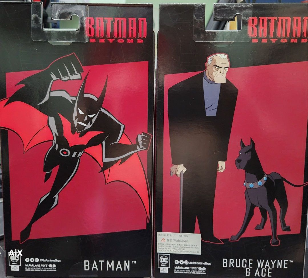 Mcfarlane Batman Beyond Set (Category: Figurines & Statues) located in Quezon City. Submitted by toysneticph (Listing ID 1411106459, Image 2). Description: For Sale : McFarlane Batman Beyond OldMan Bruce Wayne, Ace and Batman Beyond MISB Slightly Negotiable PRICE: ₱ 4899 LOCATION: Quezon City PAYMENT: via BANK (BPI or BDO) | Shipping via Lalamove, Grab Delivery Express Meet Ups: SM Novaliches, Weekends only Please read our terms and condition bef