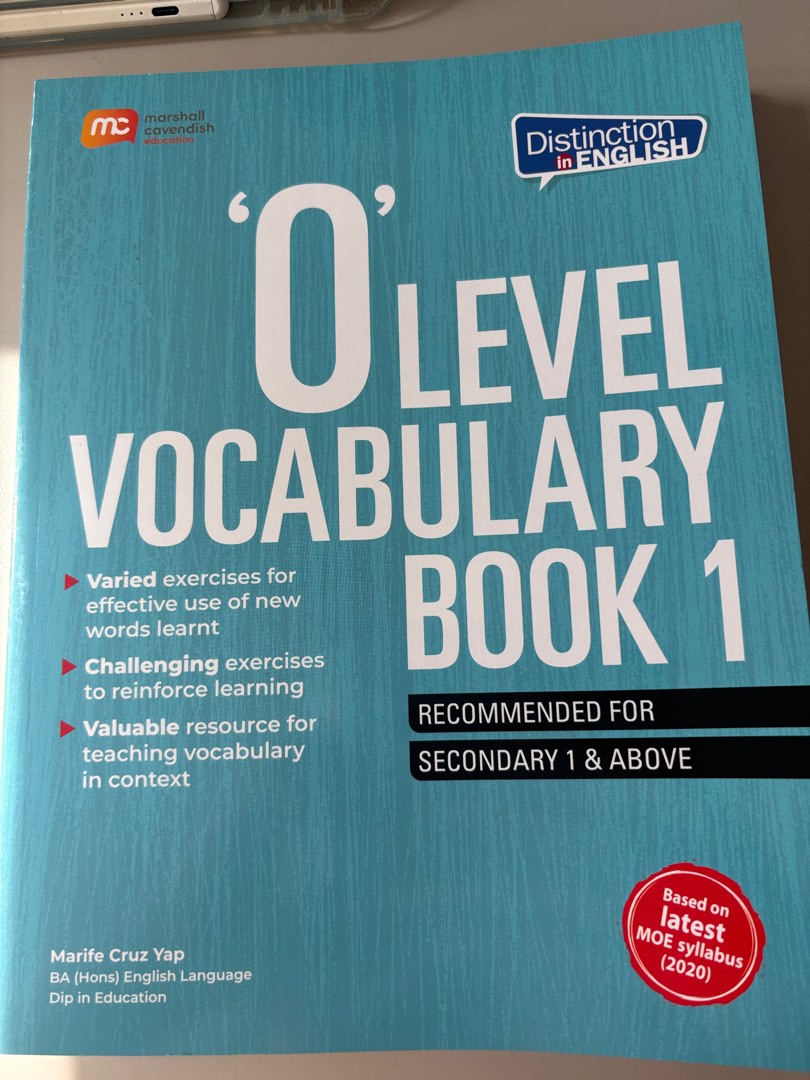O Level English Vocabulary Practice Book, Hobbies & Toys, Books ...