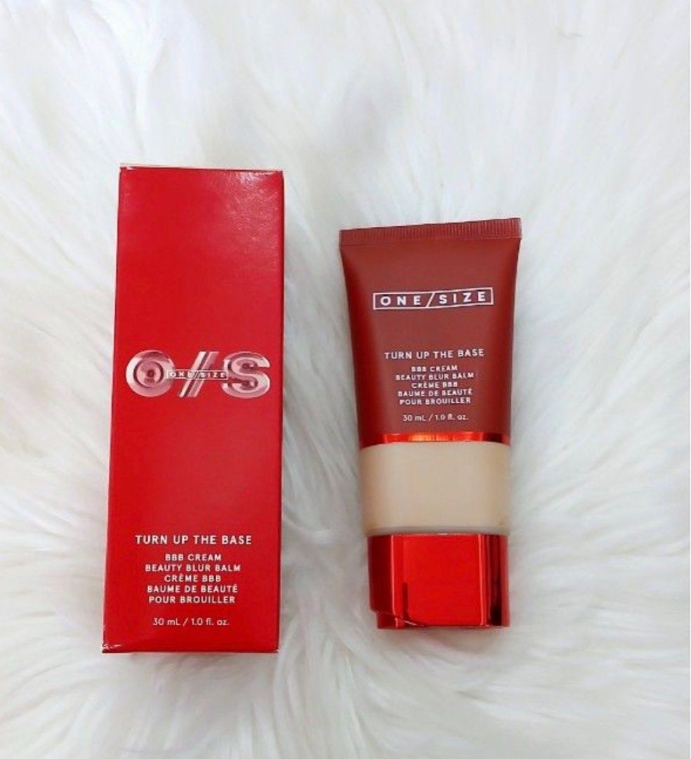 ONE SIZE BLUR (Category: Makeup) located in San Juan City. Submitted by cashfrancefashioncosmetics_ph (Listing ID 1411216689, Image 1). Description: ‼️ONE SIZE TURN UP THE BASE BBB CREAM BEAUTY BLUR BALM Shade: Light 1 Light Rosy Undertones .