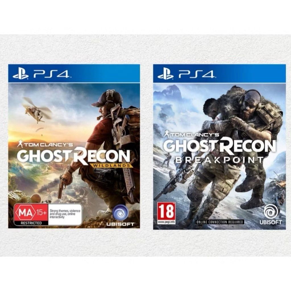 Ps4/Ps5 Ghost Recon Breakpoint + Ghost Recon Wildlands Bundle Digital ...