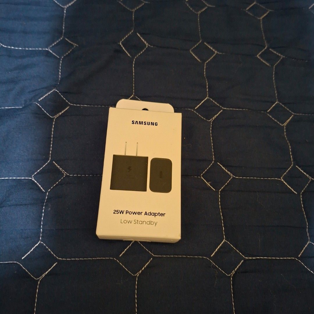 Samsung 25w super fast charger (Category: Cables & Chargers) located in Pasig City. Submitted by fasttech01 (Listing ID 1411225793, Image 2). Description: Brand new This is available while posted price indicated is per unit Can be pick up asap at pasig Shipping is available upon your booking, payment must be directly made by you before leaving my place fix price, non negotiable already a bargain For sale only.