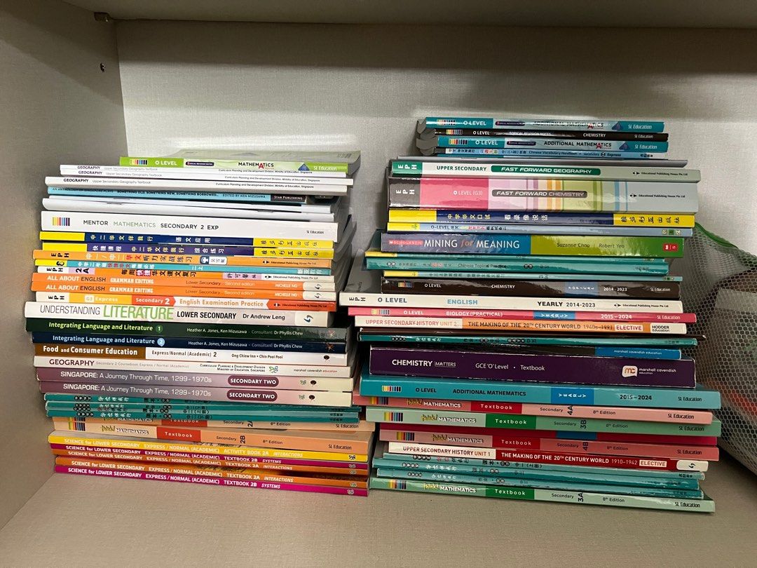 Secondary School Textbooks - Mathematics, English, Chinese, Geography ...