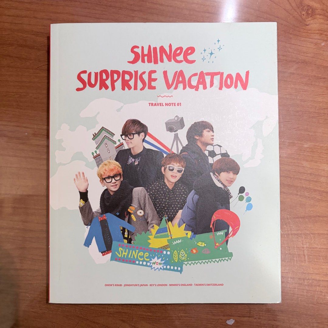 ⭐️お買得⭐️SHINee SURPRISE VACATION DVD＆book 同梱可】良品 韓流 SHINee SURPRISE VACATION DVD フォトブック