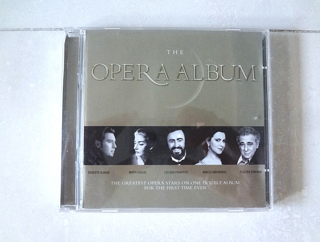 The Opera Album 2 CD Maria Callas Luciano Pavarotti etc, Hobbies & Toys ...
