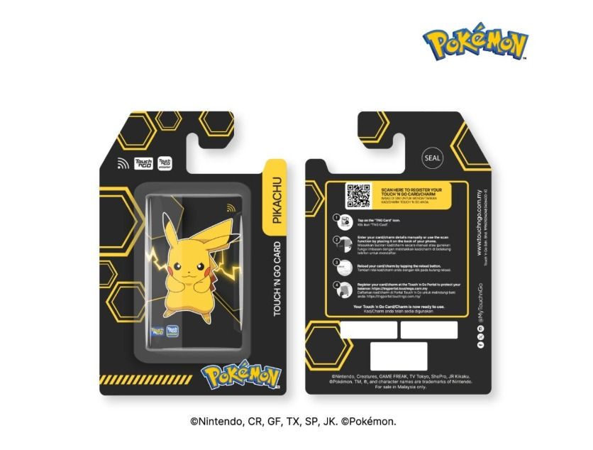Free mailing) Touch n Go Pokemon Special Edition LED Card (Pikachu) NFC  TNG, Hobbies & Toys, Travel, Travel Essentials & Accessories on Carousell