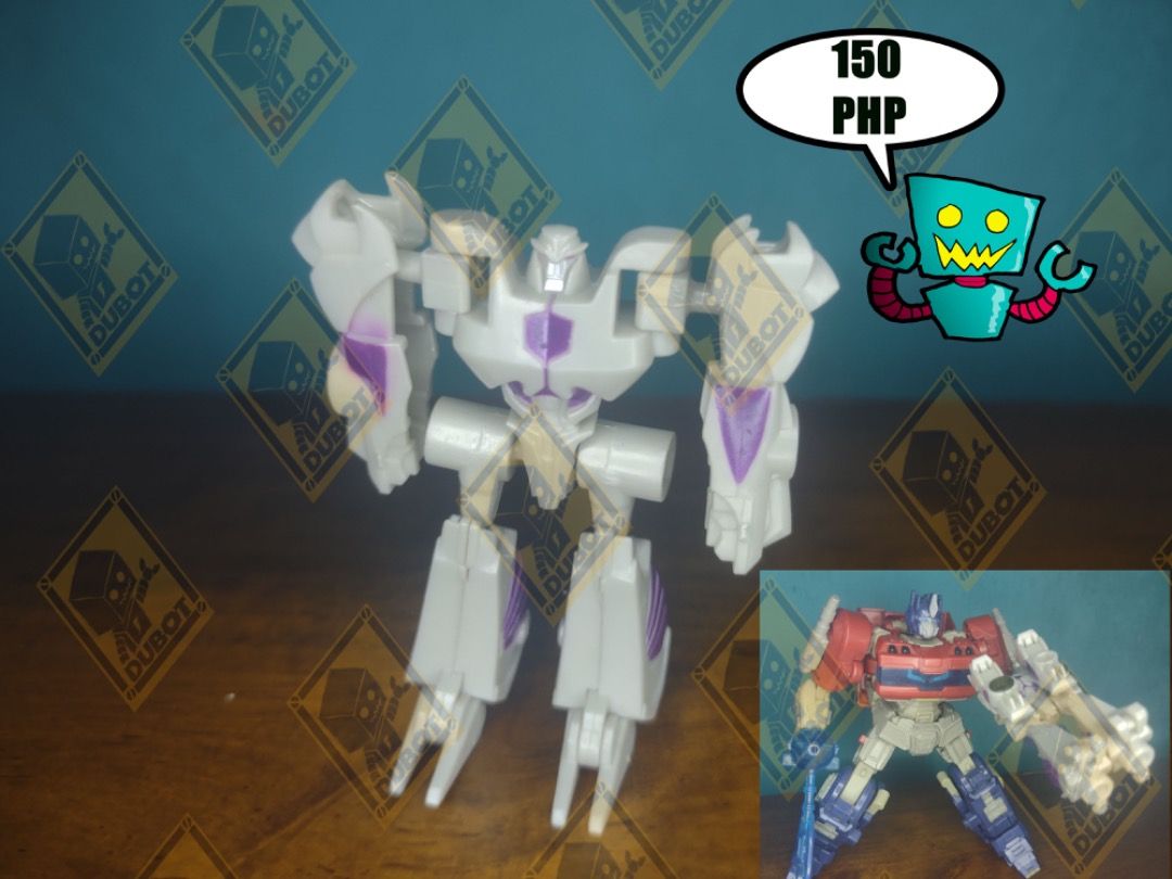 TRANSFORMERS ARMS MICRON, MICRO MASTER, BATTLE MASTER, POWER CORE DRONE (Category: Action & Battle Toys) located in Navotas City. Submitted by christianmarkvidallo (Listing ID 1411161520, Image 1). Description: TRANSFORMERS ARMS MICRON, BATTLEMASTER, WEAPON MASTER, POWER CORE DRONE LIM Rise of the Beast Optimus Primal Battle Master - 350 (in condition) Micro master Red Hot - 350 php (in good condition) Arms Micron Ratchet - 350 php (In good condi