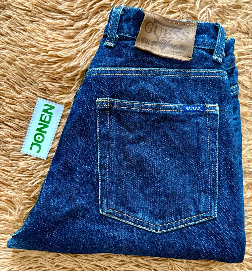 Vintage Guess Bootleg (Category: Jeans) located in Cavite. Submitted by SOLEBEN (Listing ID 1411130096, Image 1). Description: Vintage Guess Bootleg Actual Measurements: W-29 Inseam-32 Hem-7.5 Total Length-43 Color may vary due to lighting. .