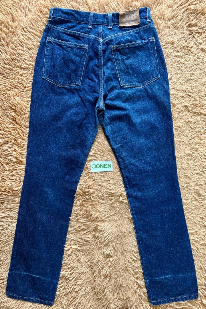 Vintage Guess Bootleg (Category: Jeans) located in Cavite. Submitted by SOLEBEN (Listing ID 1411130096, Image 3). Description: Vintage Guess Bootleg Actual Measurements: W-29 Inseam-32 Hem-7.5 Total Length-43 Color may vary due to lighting. .
