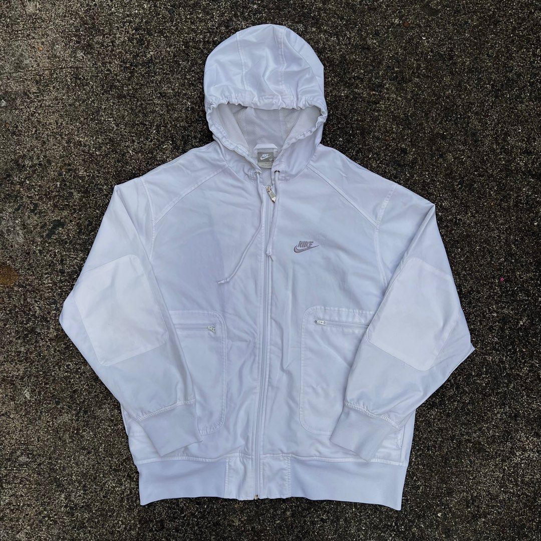 Vintage Nike Big Swoosh Jacket (Category: Coats, Jackets and Outerwear) located in Manila. Submitted by _vault (Listing ID 1411127691, Image 1). Description: 24"x27".