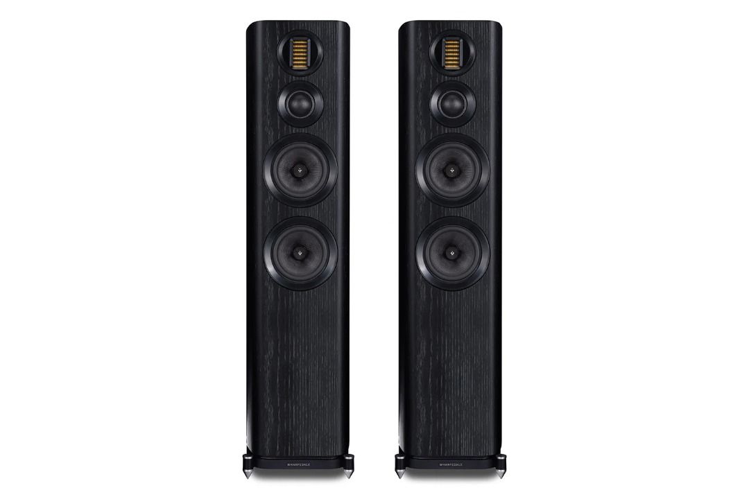 Wharfedale EVO 4.4 Floorstanding Speakers (Category: Soundbars, Speakers & Amplifiers) located in Quezon City. Submitted by hifivebynicelydone (Listing ID 1411112247, Image 1). Description: The Wharfedale EVO 4.4 delivers smooth, detailed highs, rich mids, and deep, controlled bass through its advanced AMT tweeter and refined cabinet design—crafted for immersive music and cinematic sound with effortless elegance. 🎶⚡.