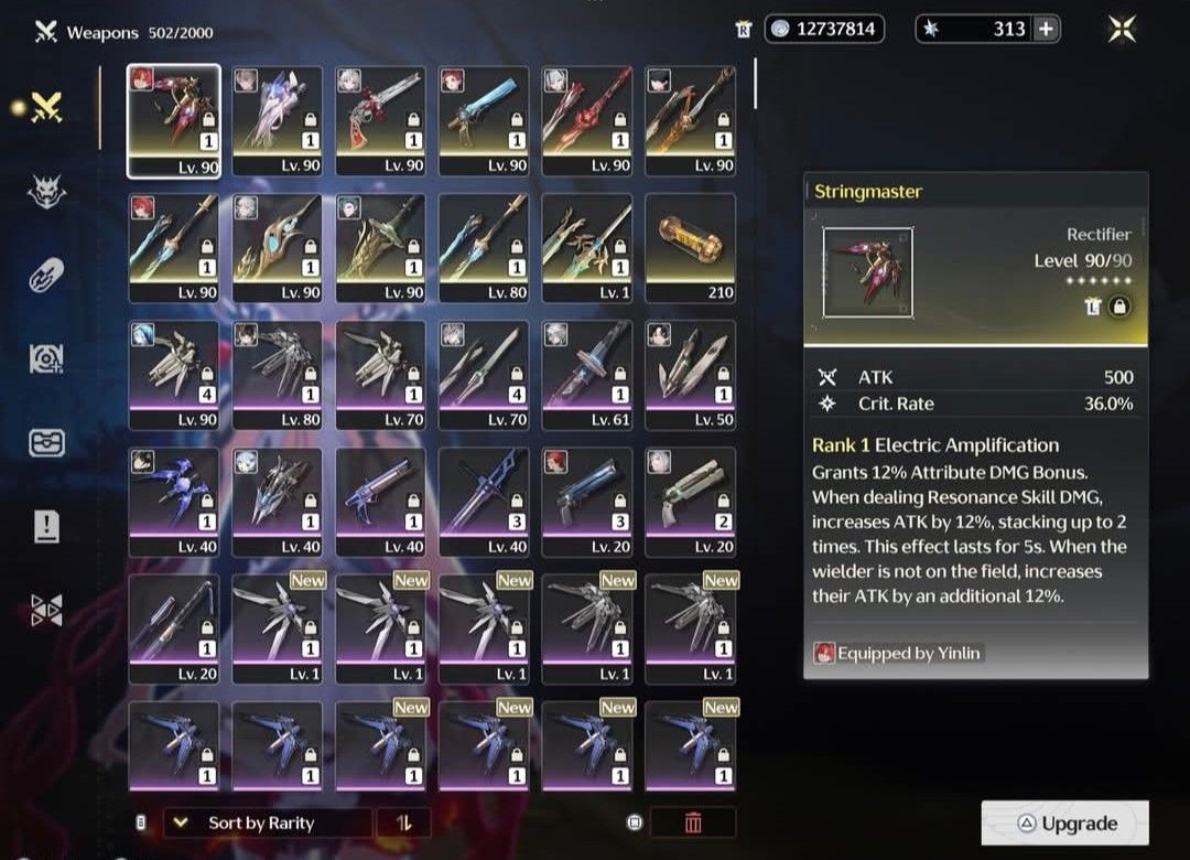 Wuthering Waves Account - High-Level Characters (Category: Game Gift Cards & Accounts) located in Manila. Submitted by janerobbie (Listing ID 1411102660, Image 1). Description: selling my WHALE ASIA ACCOUNT! PRICE IS NEGOTIABLE -great for dmg showcases -well built resonators TOP DPS's: S6r1 carlotta S6r1 jinhsi S5r1 camellya S3R1 CARTHETIYA S0r1 jiyan S0r1 yinlin S0r1 xiangli yao S5 calcharo S4 encore Supports: S0 shorekeeper S0 zezhi S2 verina.