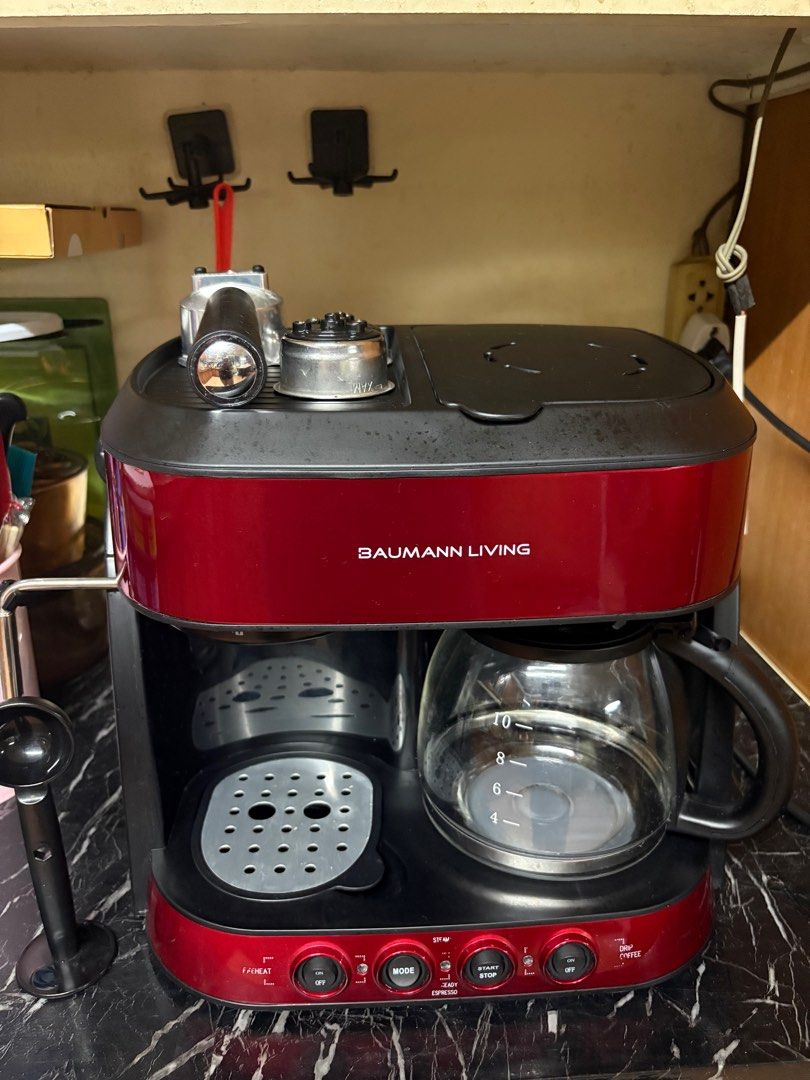 2-in-1 Baumann Espresso Machine (Category: Coffee Machines & Makers) located in Manila. Submitted by keenflower-9e2c85 (Listing ID 1411401247, Image 1). Description: Selling my 2-in-1 Baumann Espresso Machine in good working condition.☕️☕️☕️ ✨ Features: • Espresso maker + coffee brewer in one machine • Easy to use • Perfect for home or small office • Makes great espresso and brewed coffee ✅ No issues ✅ Ready to use ✅ No box 📍 Location: Bacoor 📩
