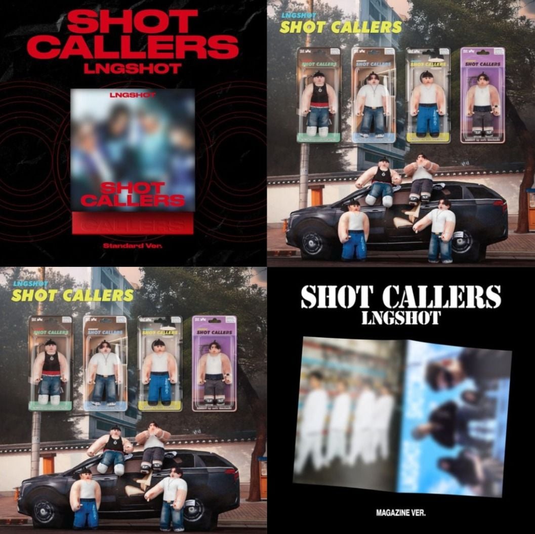 預購各平台特典] LNGSHOT SHOT CALLERS ALBUM 專輯出道專DEBUT 小卡