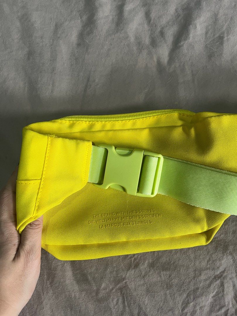 Adidas waist/belt nag/ (Category: Cross-body Bags) located in Marikina City. Submitted by moonchok (Listing ID 1411302185, Image 3). Description: Bought at Adidas powerplant Authentic Minor flaw signs of usage Rare! Still in good condition Spacious too!.